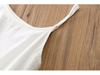 2025 Summer Irregular Hem Spray Paint Strappy Dress for Travel Photography