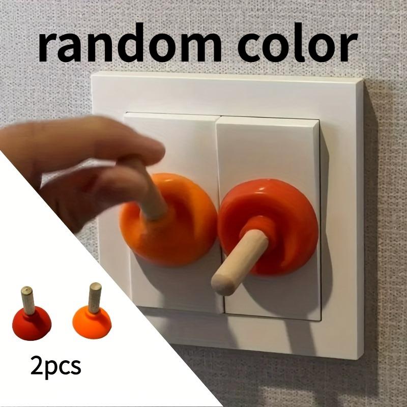 

2PCS Switch decoration wall sticker creative lamp socket transformation funny small ornament toilet plug car ornament decoration
