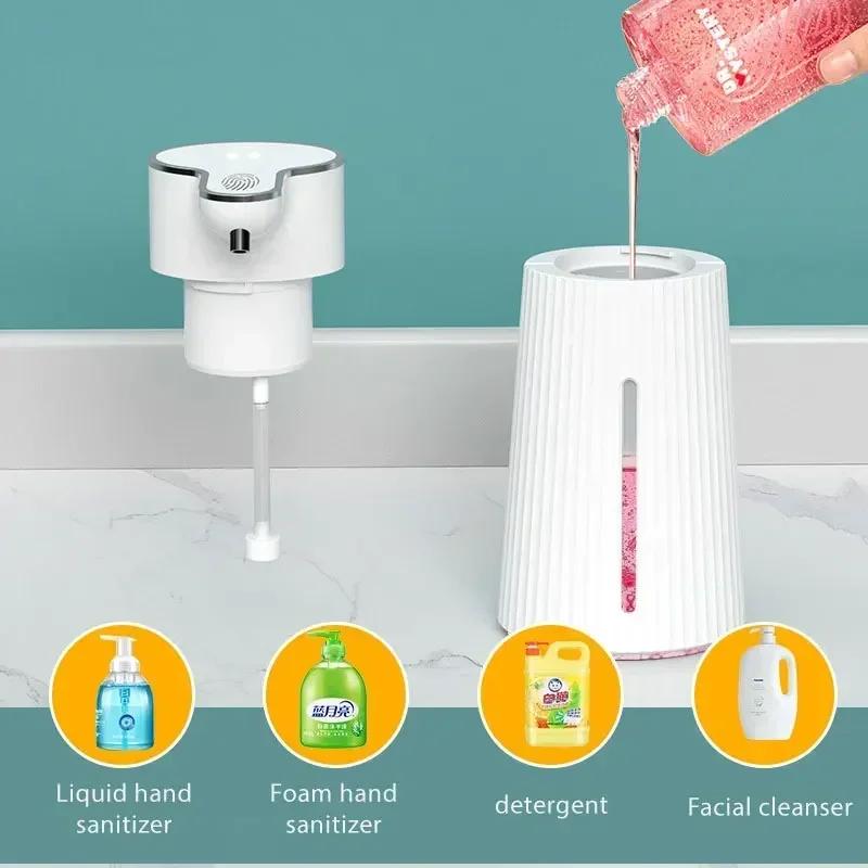 Automatic Soap Dispenser, 400ml Touchless Foaming Soap Dispenser Wall-Mounted Liquid Alcohol Spray Smart Hand Washing Machine