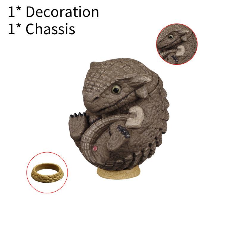 Delightful Round Dinosaur Toy Collection Featuring T-rex Elephant Triceratops And Stunning Wildlife Models