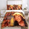 Rock star Johnny Hallyday Bedding Sets Comforter Quilt Bed Cover Duvet Cover Pillow Case 2/3 Pieces Sets Kids Adult Size Home