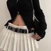 Unisex Punk Double Hole Belt: Personalized Korean Hip Hop Style, Versatile and Cool for Youth