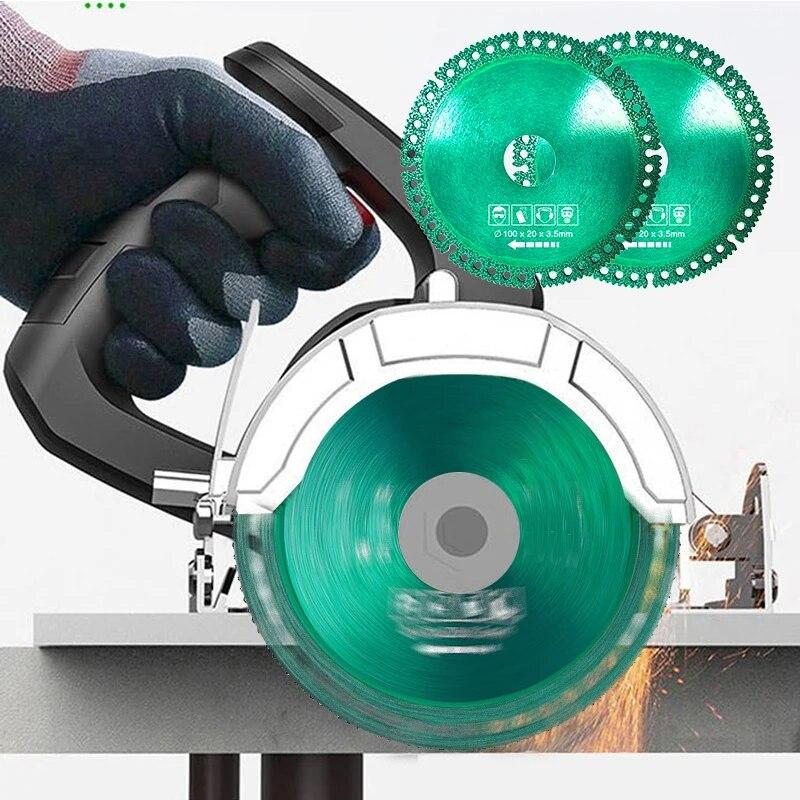 Multifunctional Composite Angle Grinder Brazing Cut Blade Dry Slicing Ceramic Tile Rock Plate Marble Iron Sheet Saw Blade Tool