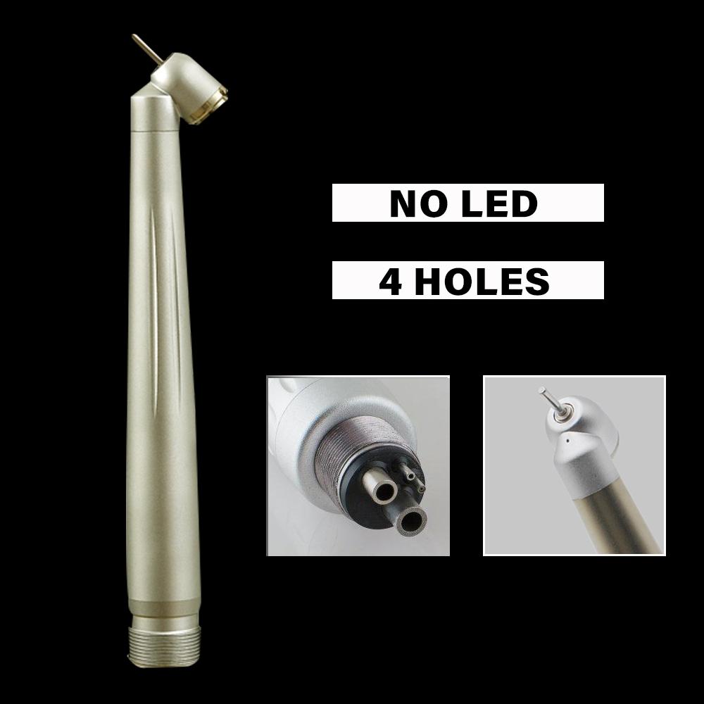 

NICEDEN стоматологический наконечник с задним выхлопом 45°, антиретракционный, хирургический, светодиодный, высокоскоростной, воздушная турбина, наконечник 45 градусов Gold 4 Hole No LED