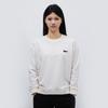 ONITSUKA TIGER Classic Fashion Loose Long Sleeve Pullover Sweatshirt Women Tops White 2182A864-100