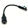 7.4mm To 4.5mm DC Power Charger Converter Great Replacement Connector DC Adapter Connector Cable For HP Dell Blue Tips