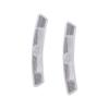2Pcs Bike Spoke Reflector Mountain Bike Fish-shaped Steel Rim Spoke Reflectors Bicycle Night Reflective Signs