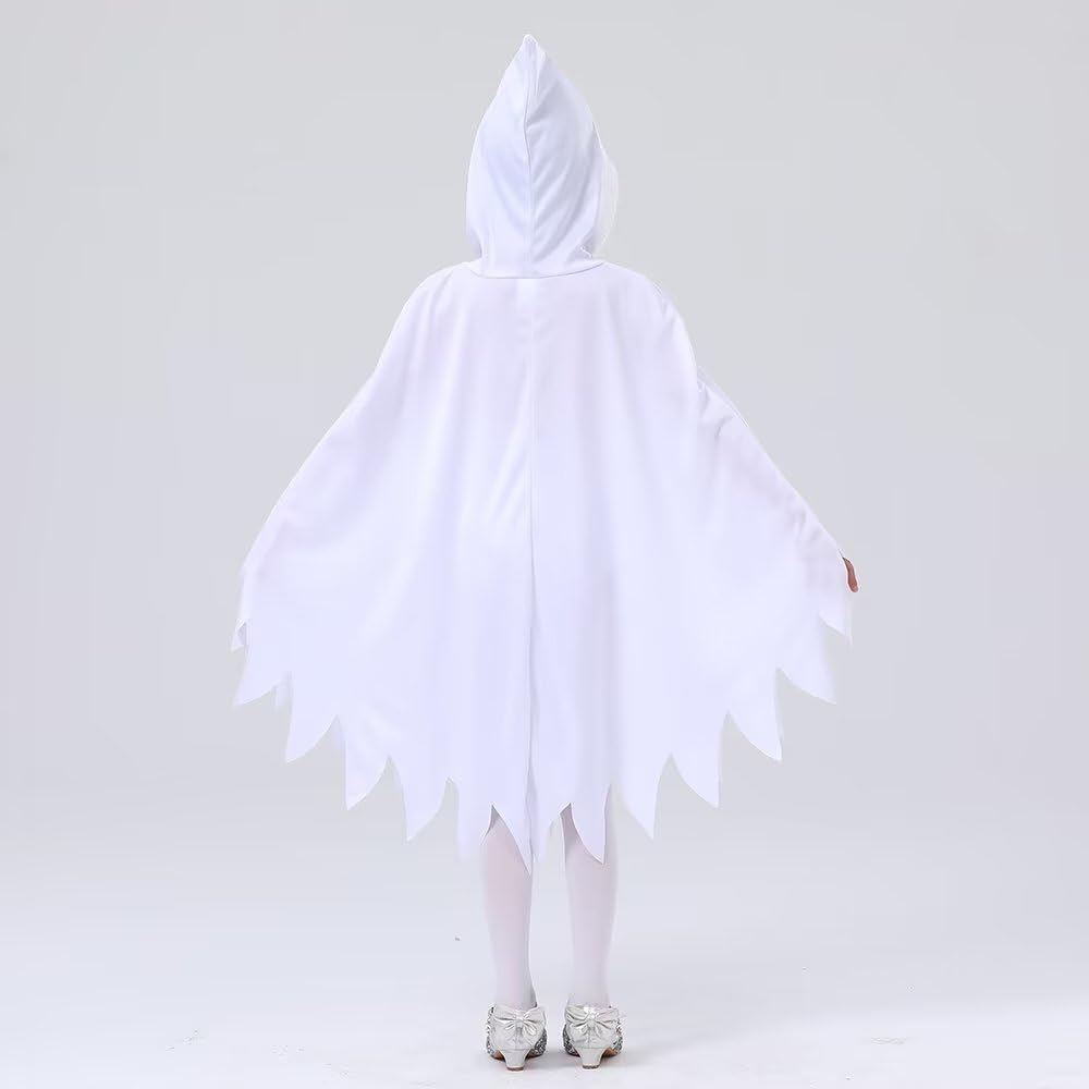 Halloween Cloak for Demon Photo Costume [Cos Kingdom] Kids, Ghost, Face, Prank, White, Fashion, Luminous, Gift, Disguise, Disguise, Shoot, Cute,
