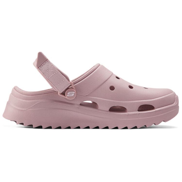 Skechers Thick Sole Casual Clogs Women Footwear Rose-Pink 111582-MVE