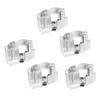 5PCS Bias Tape Foot Portable Multifunction Adjustable Width Stainless Steel Bias Binding Foot
