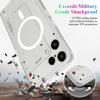 For Nothing Phone (3a) Lite 5G Clear Phone Magnetic Case TPU + Acrylic Back Cover