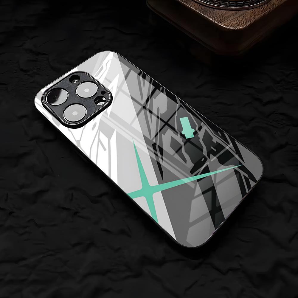 X-Xenoblade C-Chronicles Phone Case For IPhone 17 Air 16 E Pro Max 15 14 13 Mini 12 Pro 11 Max Plus Black Glass Cover
