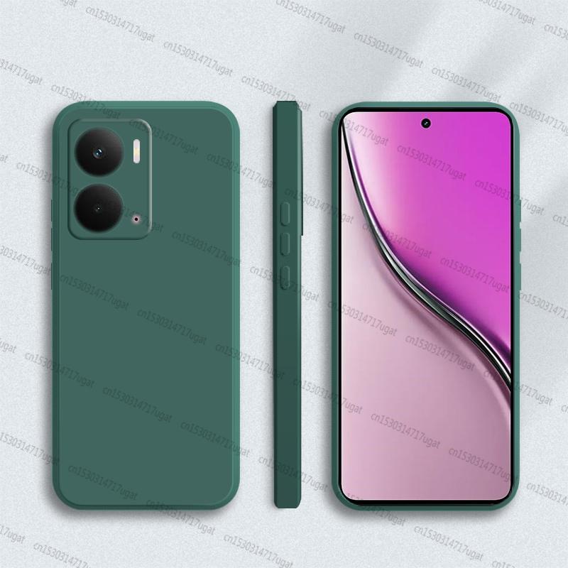 

Для Realme P3 Чехол-накладка Для Realme P3 5G Противоударный Мягкий Жидкий Силиконовый Чехол Конфетного Цвета Для Realme P3 Чехол 6,67 дюйма Realme P3