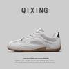 Retro European & American Fashion Men's Non-Slip Low-Top Casual Shoes - 'Forrest Gump' Wear-Resistant Sports Flats