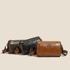 Torebka na jedno ramię, Retro i prosta, Torebka w kształcie poduszki z lekkim luksusem i modną fakturą, Torebka crossbody