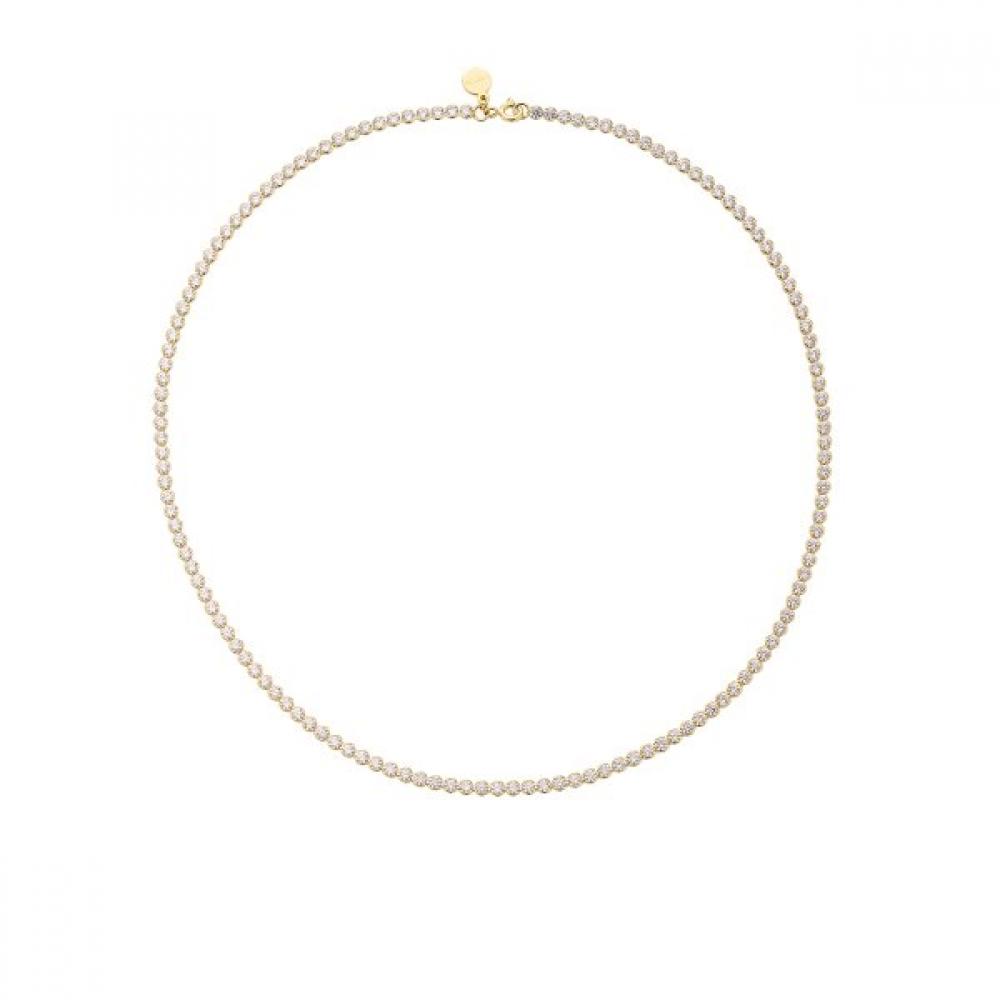 Verte 925 Silver   Ronde Dew Necklace  Gold  un.Silver.210