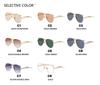 Frog-Shaped Retro Metal Sunglasses: Women's Trendy Street Style for 2025