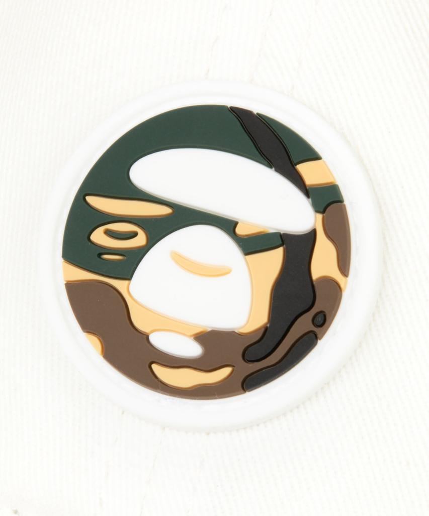 Eipeu Aape Now Moonface Logo Cap White / Aapcpm5199Xxqivx