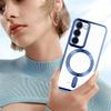 Case for Samsung Galaxy S23 Plus, Electro MagSafe, Navy Blue + Glass Screen Protector