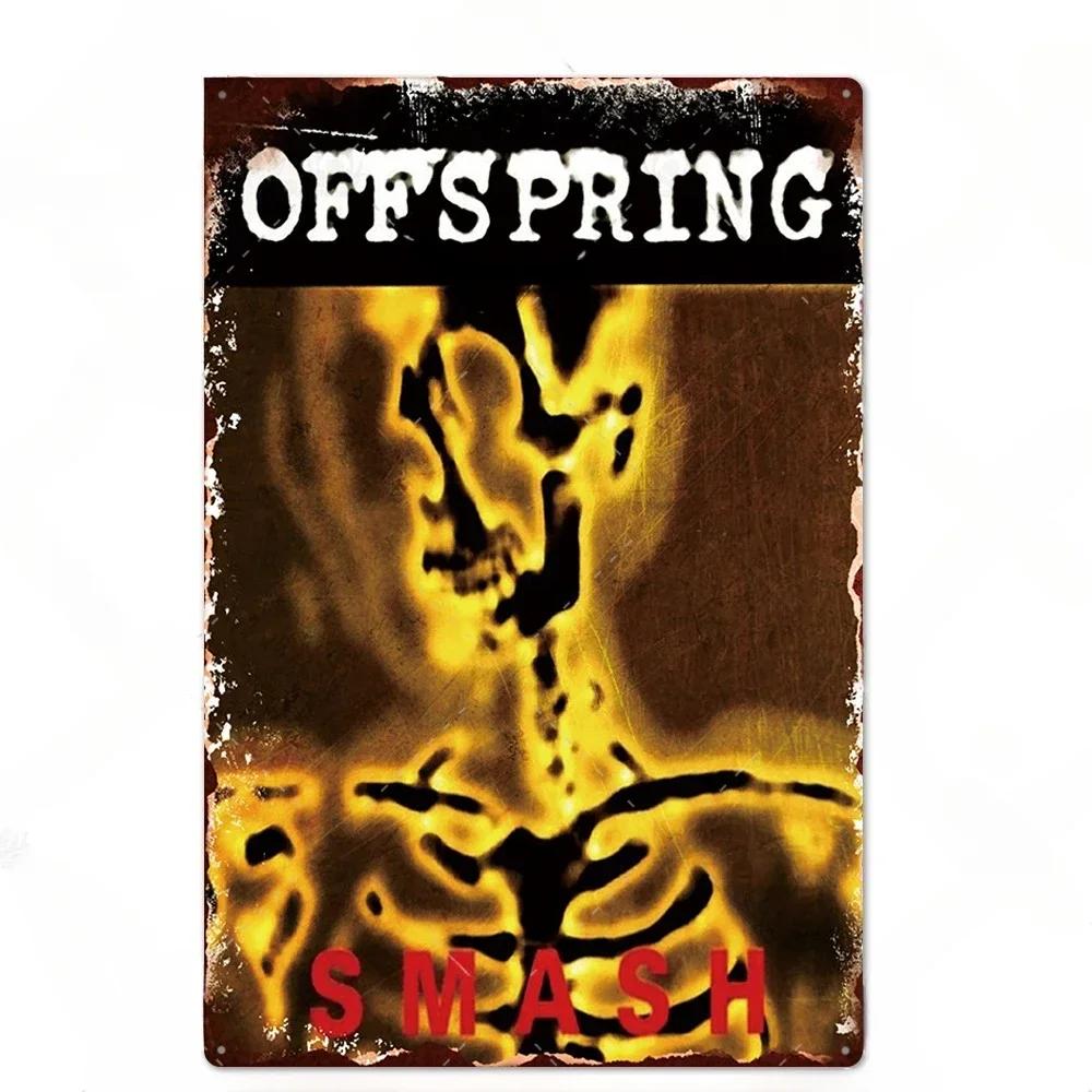 Rock Band Posters Decor Metal Signs Vintage Metal Tin Sign Plaque Metal Wall Plate Bar Club