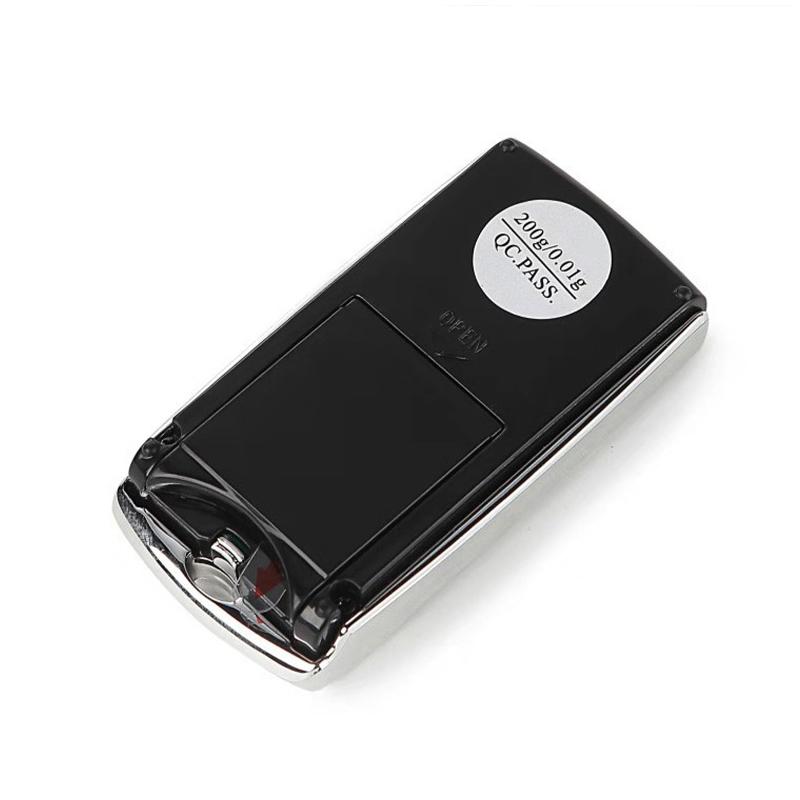Tragbare Mini Digital Taschenwaage 200G/100G 0.01G Gold Sterling Schmuck Gramm