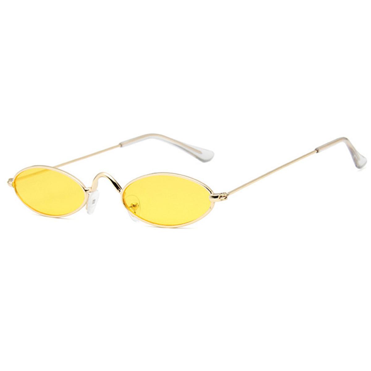 

Ladies Sunglasses Men s Glasses Fashion Metal Small Frame Sunglasses Retro Oval Sunglasses Ocean Sheet der Men s and Wo