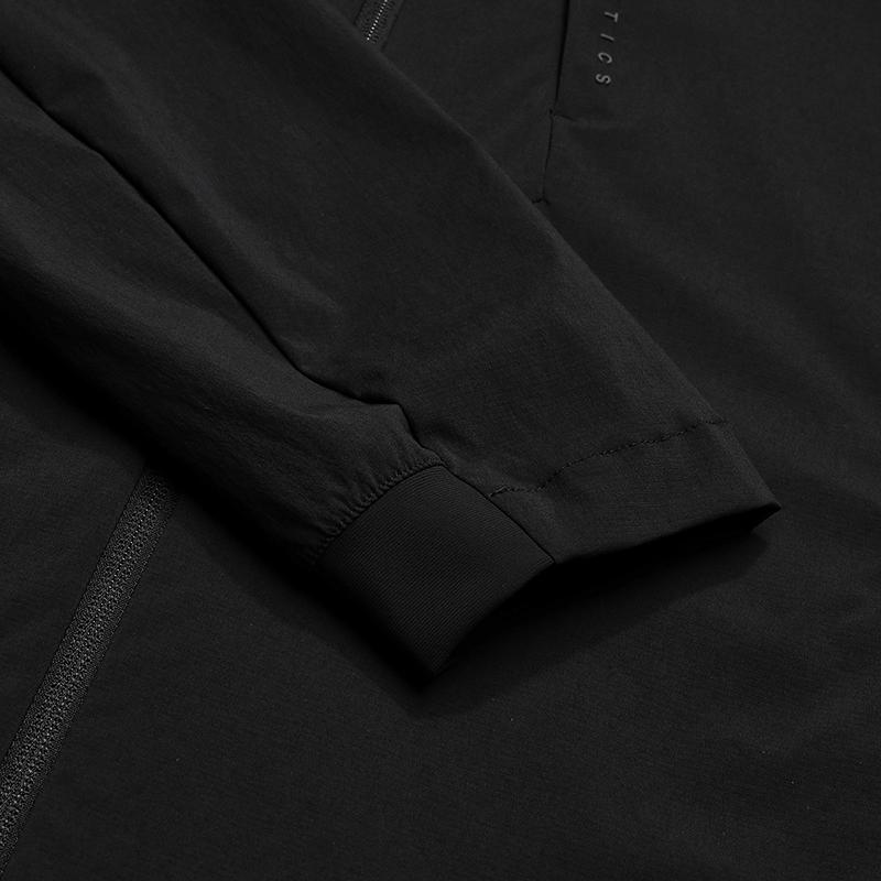 FILA Fitness Casual Classic Simple Comfortable Woven Zip-Up Hooded Jacket Men jackets A11M541709FBK