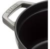 Cocotte Zwilling Staub rund 24cm graphitgrau 3,8L (40500-246-0)