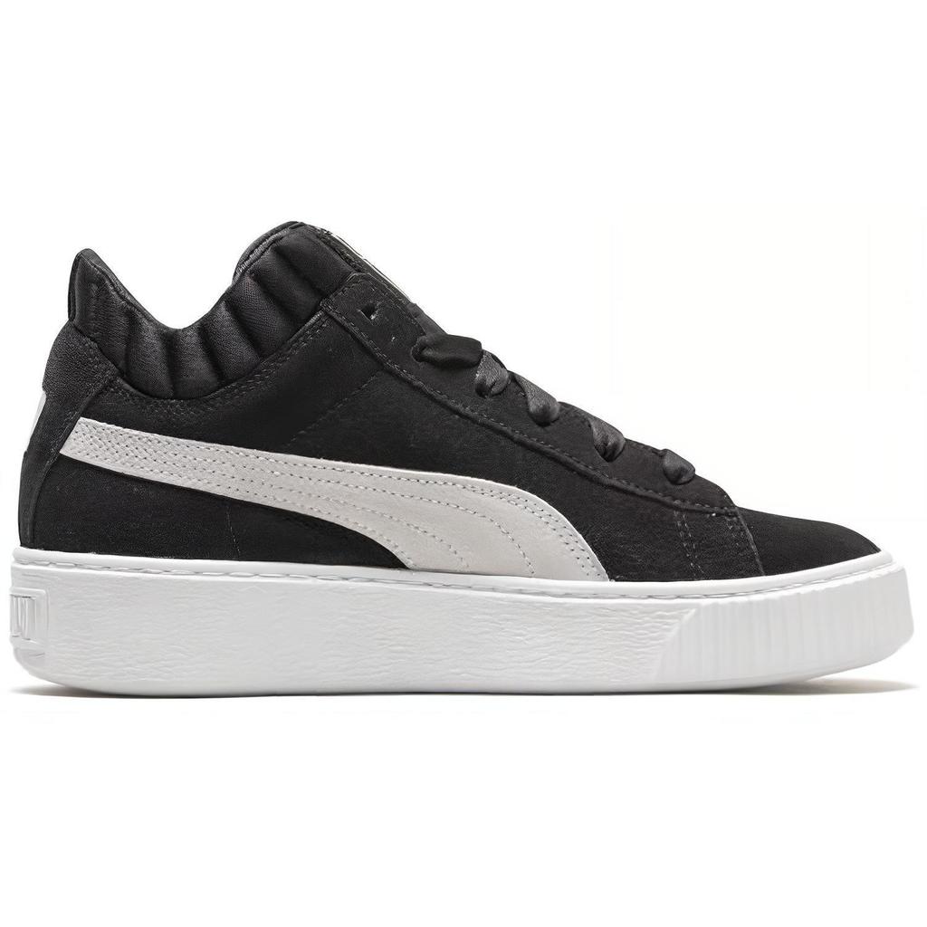 Puma Platform Demi Retro Casual Mid-Top Sneakers Unisex Sneakers Black 366717-01