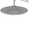 Verstellbares Duschkopfset aus Edelstahl (6/8/10 Zoll) - Regenfall-Overhead mit Booster-Funktion