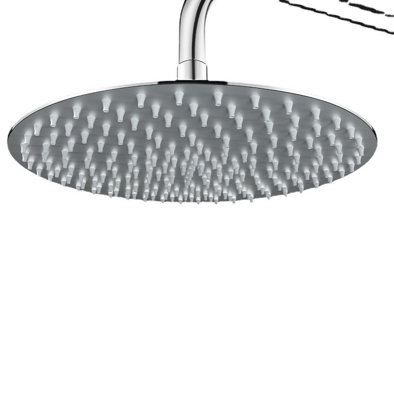 Verstellbares Duschkopfset aus Edelstahl (6/8/10 Zoll) - Regenfall-Overhead mit Booster-Funktion