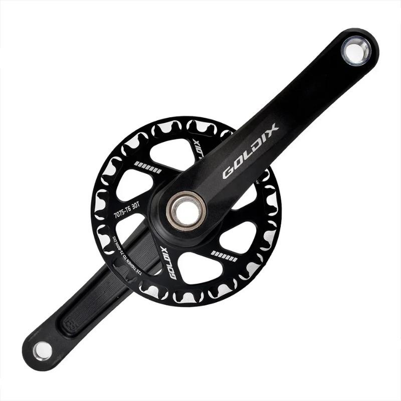 Ultralight Children's Bicycle Crank 110mm 127mm 140mm 150mm 155mm 160mm Crankset for Kid Support 7-12 Speed Bike Accessories