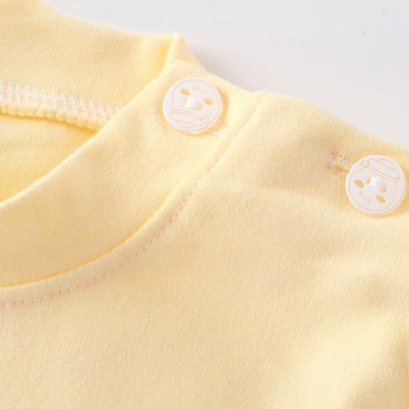 2 ks/sada Podzim Zima Chlapci Dívky Pyžamo Děti Sada Nočního Oblečení Bavlna Silná Polstrovaná Bunda Teplé Oblečení na Volný Čas Sada Spacího Oblečení Dětské Oblečení Pj Sada