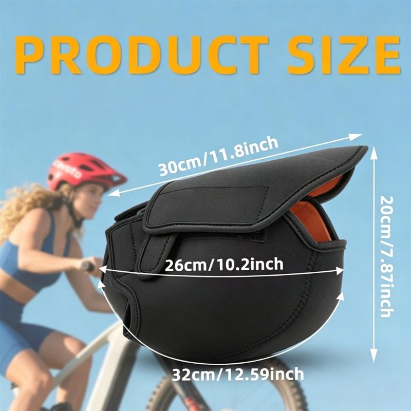 Electric Scooters Motor Guard Neoprene Sleeve For E Bike Motor Housing Waterproof Dustproof Anti Tear Lightweight Quick Install Double Color Option