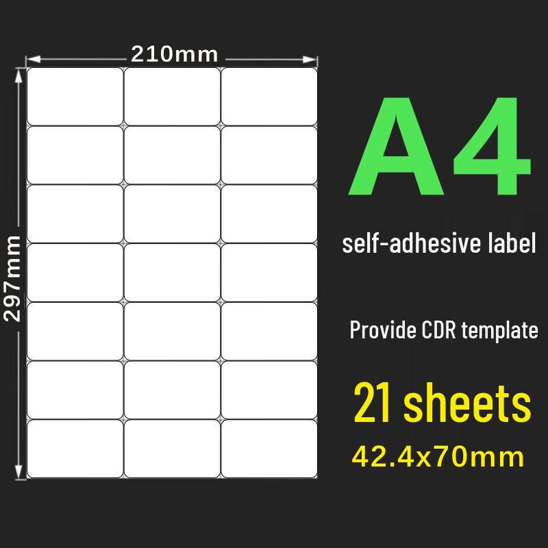 

A4 Self-Adhesive Writing Paper