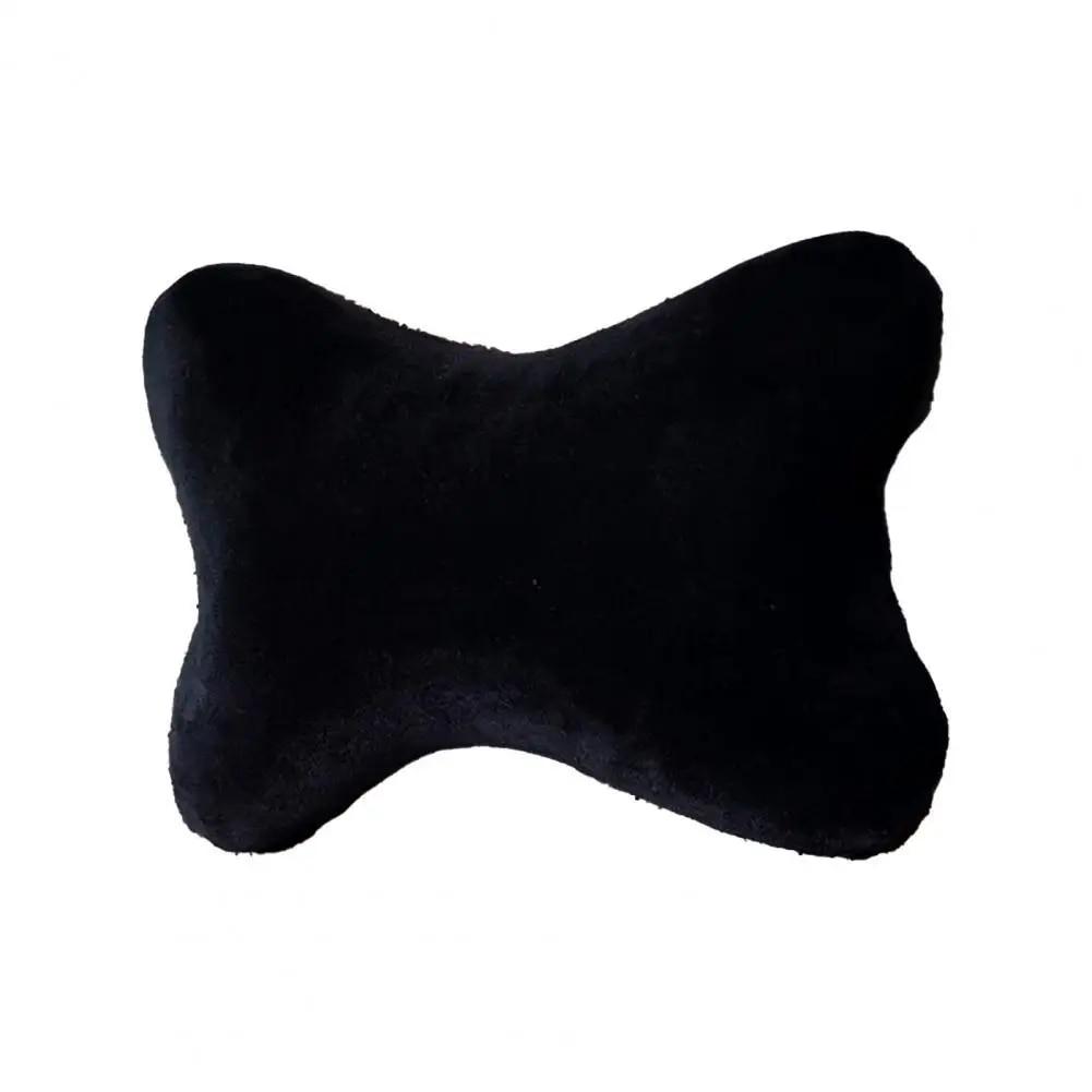 Neck Pillow Detachable Super Soft Polyester High Elasticity Headrest Cushion for