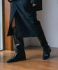 Eiffelclassic 101 Vegan Western Long Boots_ Black 5.5Cm