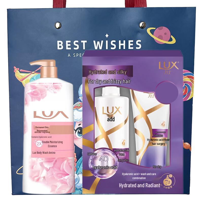

LUX Family Value Pack: Body Wash & Hair Care Set