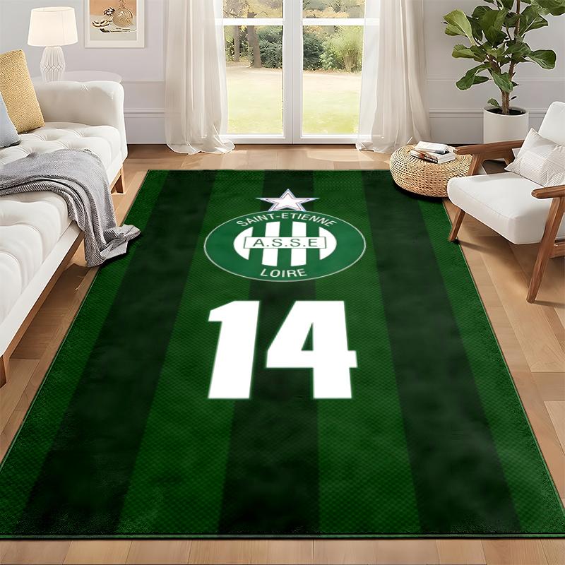 AS Saint Etienne Carpet Door Mat for Living Room or Bedroom Protective Mat Under Chair Office Decoration Christmas Gift Birthday Present