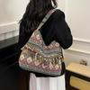 Vintage Women's Bag Tassel Ethnic Handwoven Crossbody for Lady Bag Hippie Sling Shoulder Bags for Ladies Handbag