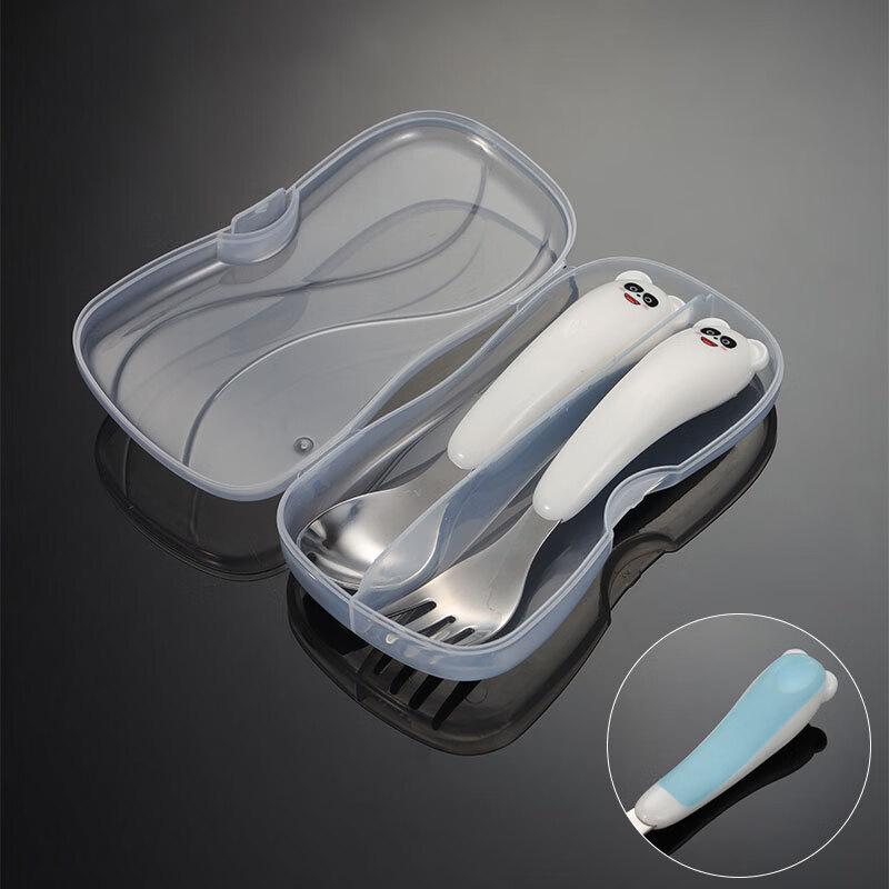 Qianxing Kids Stainless Steel Panda Cutlery Set