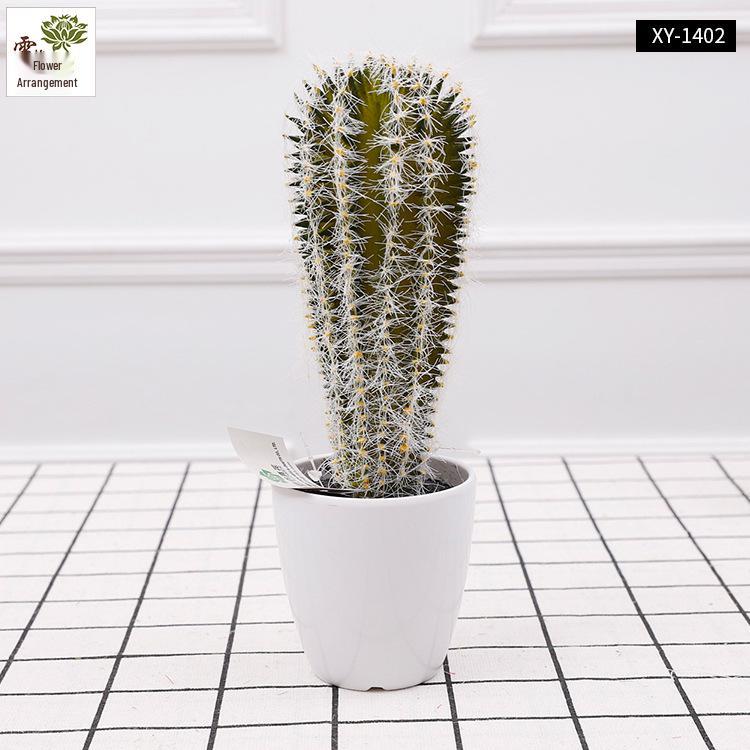 Oulifei Premium Artificial Tropical Succulent Cactus Bonsai for Home Decor
