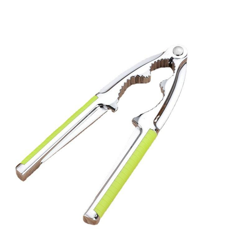 Household Walnut Peeling Tool Creative Manual Zinc Alloy Walnut Clip Simple Multi-functional Walnut Pliers