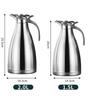304 Stainless Steel Insulated Kettle, Large Capacity, European Style Hot Water Kettle