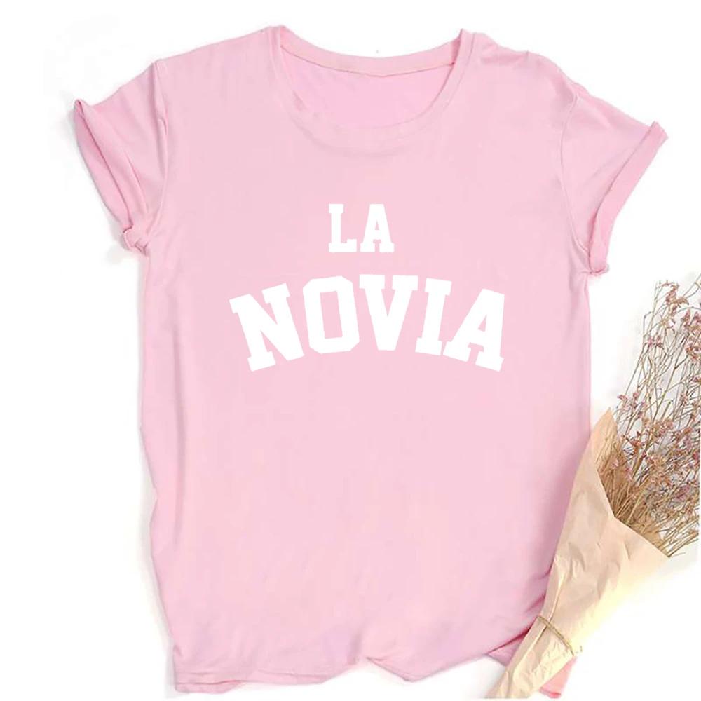 Equipo De La Novia Spanish Print Shirt Bachelorette Party TShirt Outfit Team Bridetops Wedding Bride Shower Party Tee T Shirts