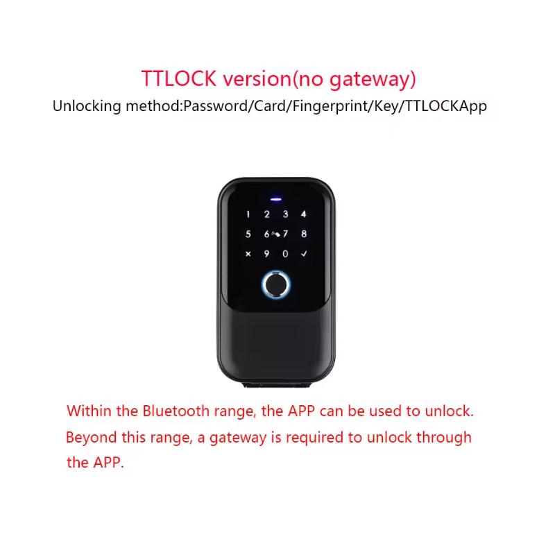 

Tuya Smart Key Box Wireless Lock Box Fingerprint/ Password/ Card/ Fingerprint/ Key/ App Unlock IP65 Waterproof Electronic Keybox