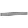 Planter Light Grey 480 X 80 X 45 Cm Steel