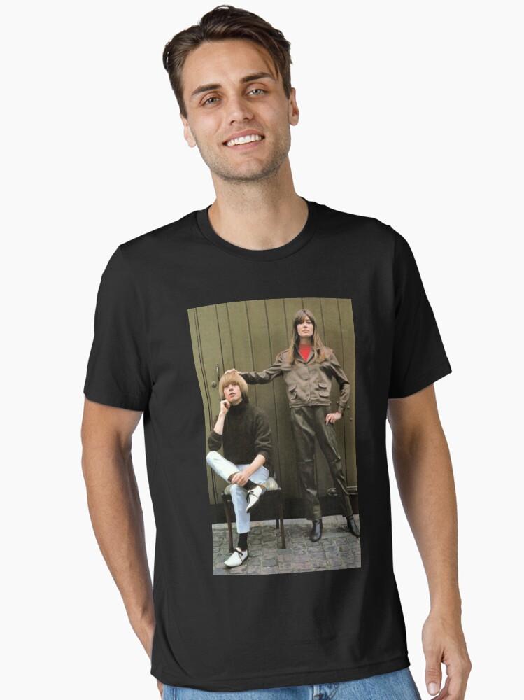 Françoise Hardy Brian Jones and Françoise Hardy Essential T-Shirt