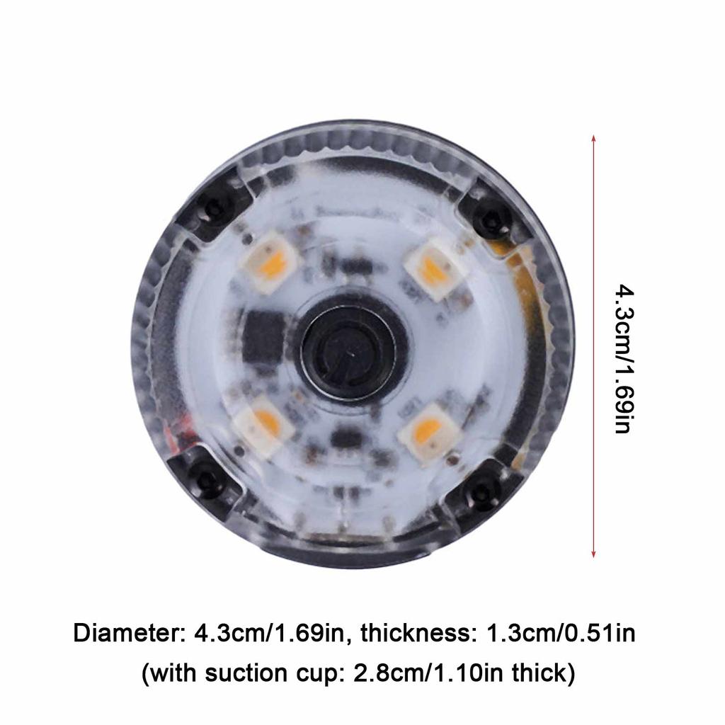 Magnetic Camping Lantern Easy To Carry Rechargeable Tent Light for Fishing Hiking Daily Use Outdoors Activities