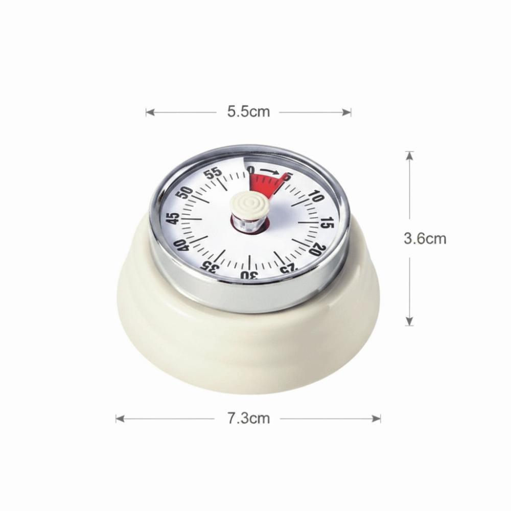 Visual Timer Mechanical Countdown Timer Magnetic Backing Cooking Timer Clock  For Baking Cooking